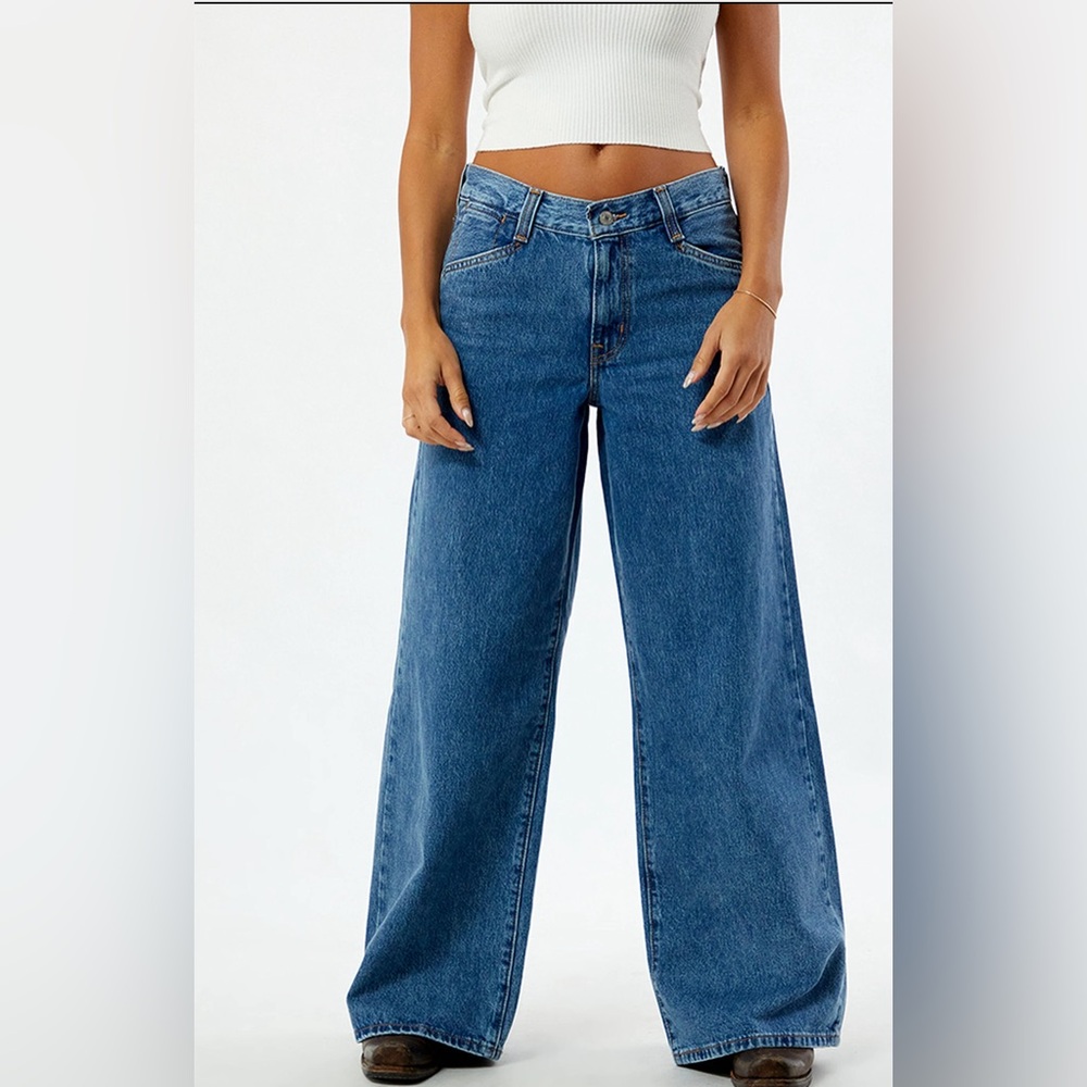 Levi's Dark Indigo '94 Baggy Wide Leg Jeans